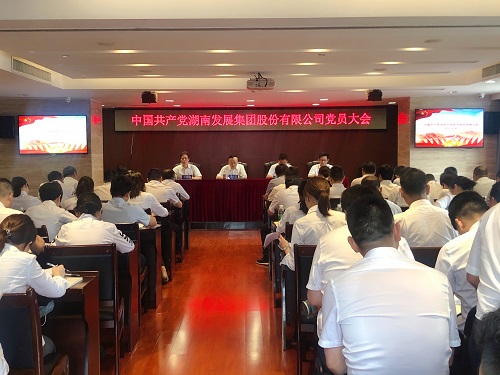 公司召開(kāi)黨員大會(huì)增補(bǔ)黨委委員、紀(jì)委委員