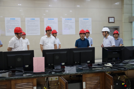 湖南能源監管辦黨組成員、副專員劉志成帶隊督導檢查湖南發展株洲航電分公司安全生產工作